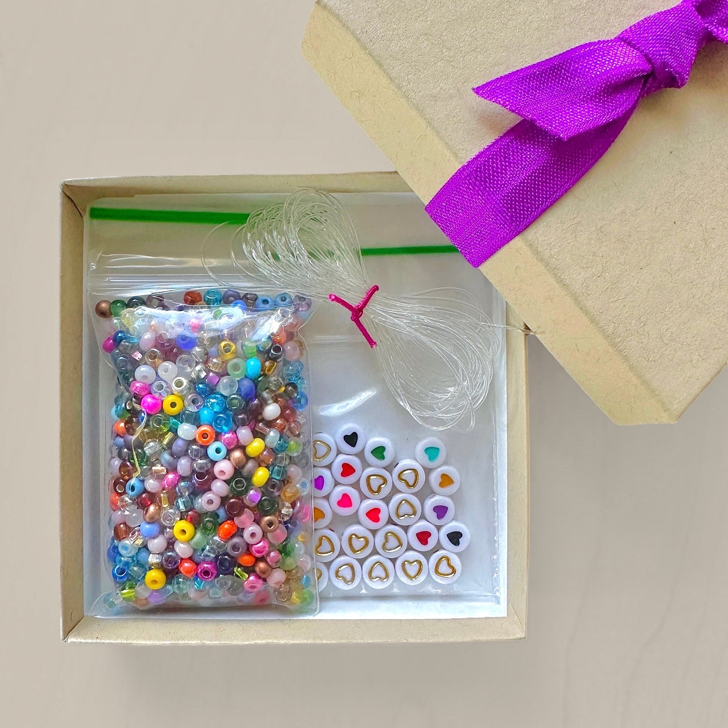 DIY Bracelet Making Kit with 6/0 Czech Seed Bead Mix - The Bead Mix