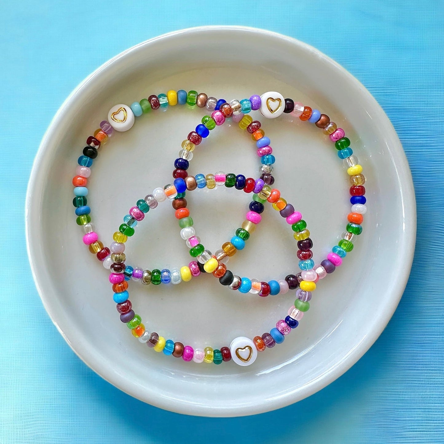 DIY Bracelet Making Kit with 6/0 Czech Seed Bead Mix - The Bead Mix