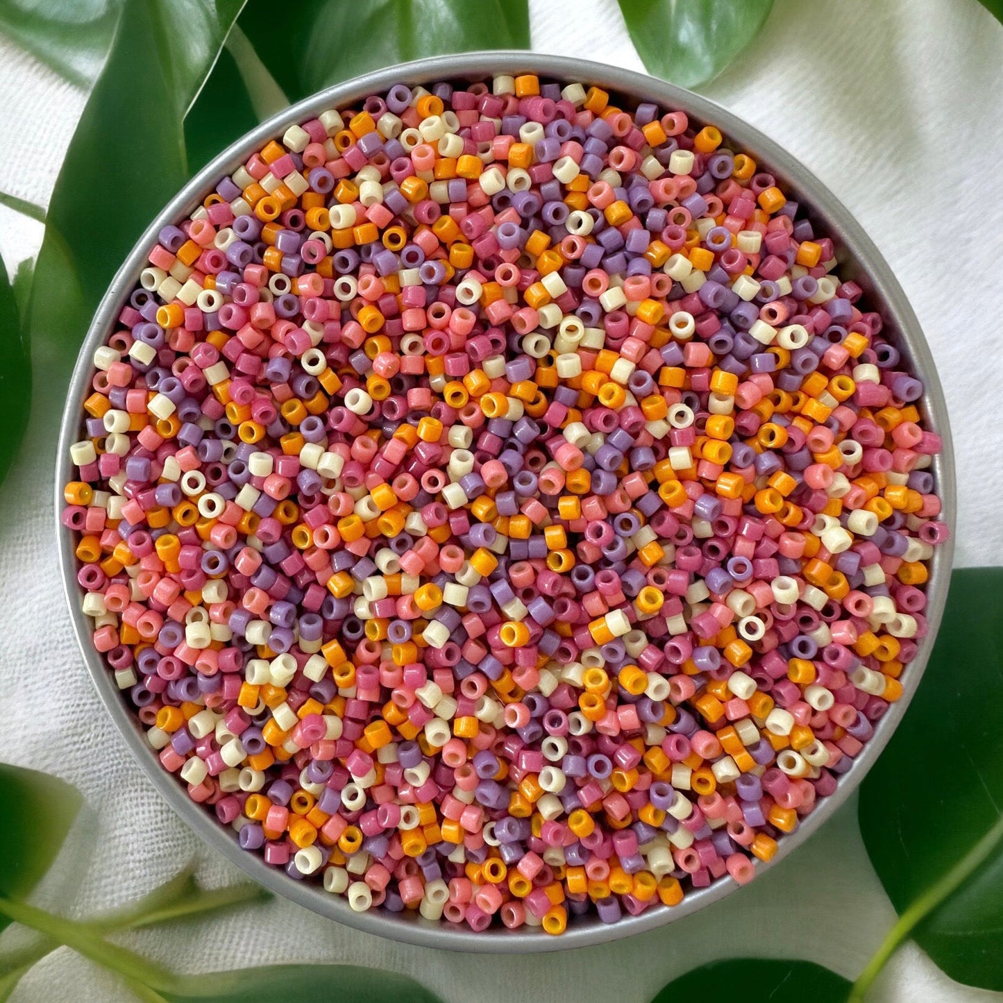 Dusk 11/0 Miyuki Delica Seed Bead MIx - The Bead Mix