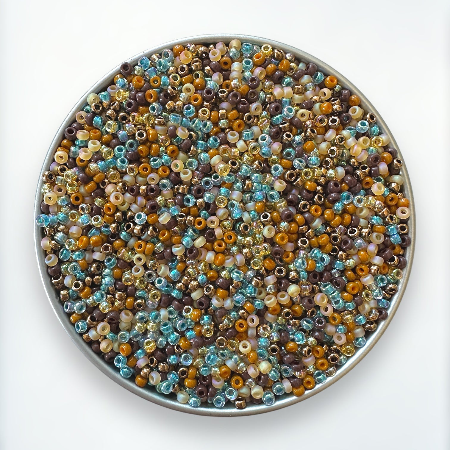 Golden Harvest 11/0 Miyuki Seed Bead Mix - The Bead Mix