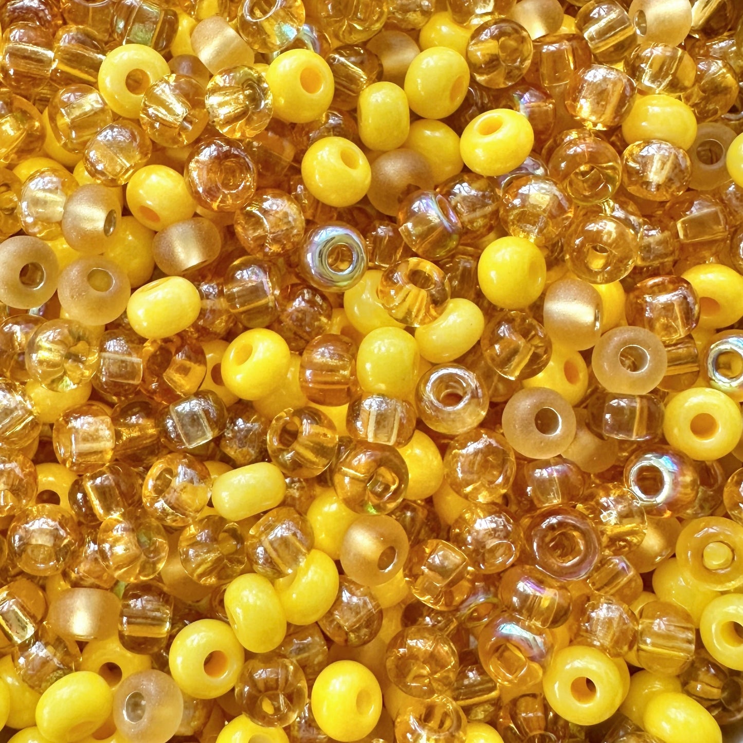 Golden Hour 6/0 Czech Seed Bead Mix - The Bead Mix