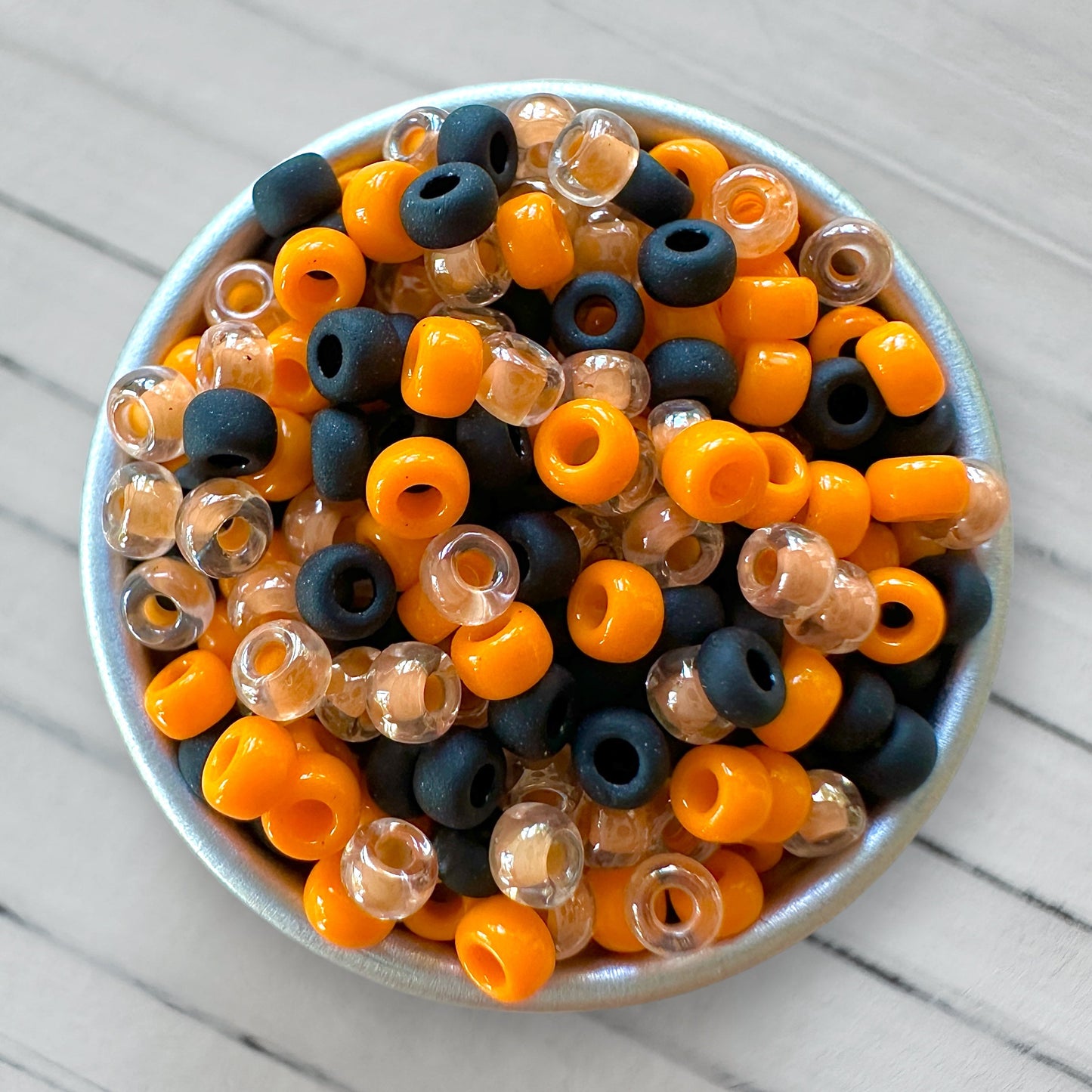 Jack-O'-Lantern 11/0 Miyuki Seed Bead Mix - The Bead Mix