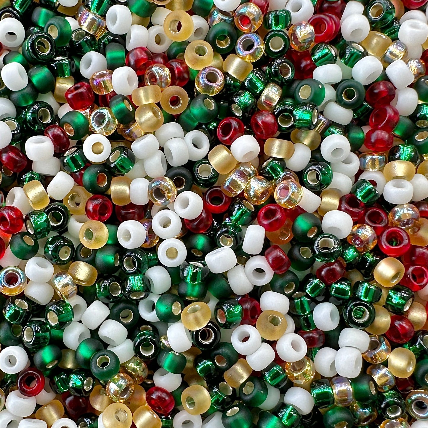 Jingle Bells 11/0 Miyuki Seed Bead Mix - The Bead Mix