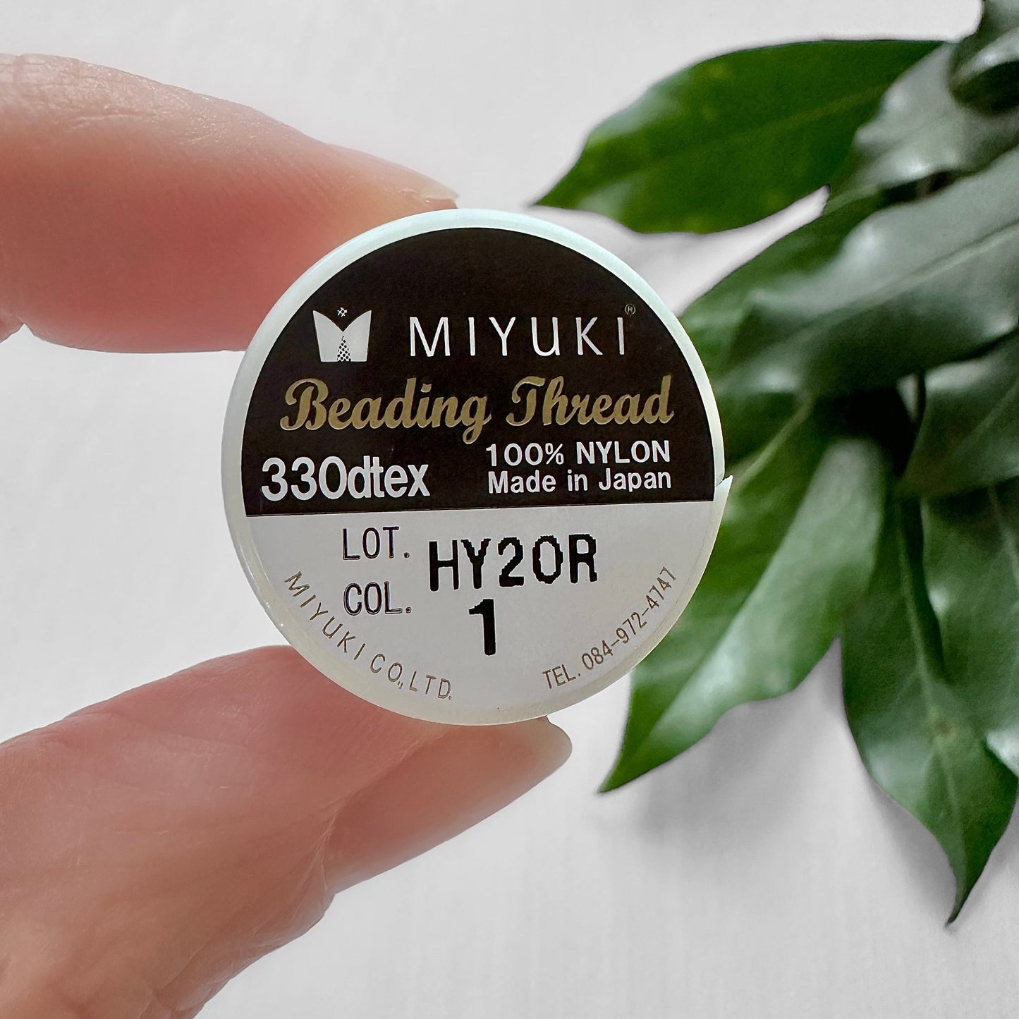 Miyuki Nylon Beading Thread Size B - The Bead Mix
