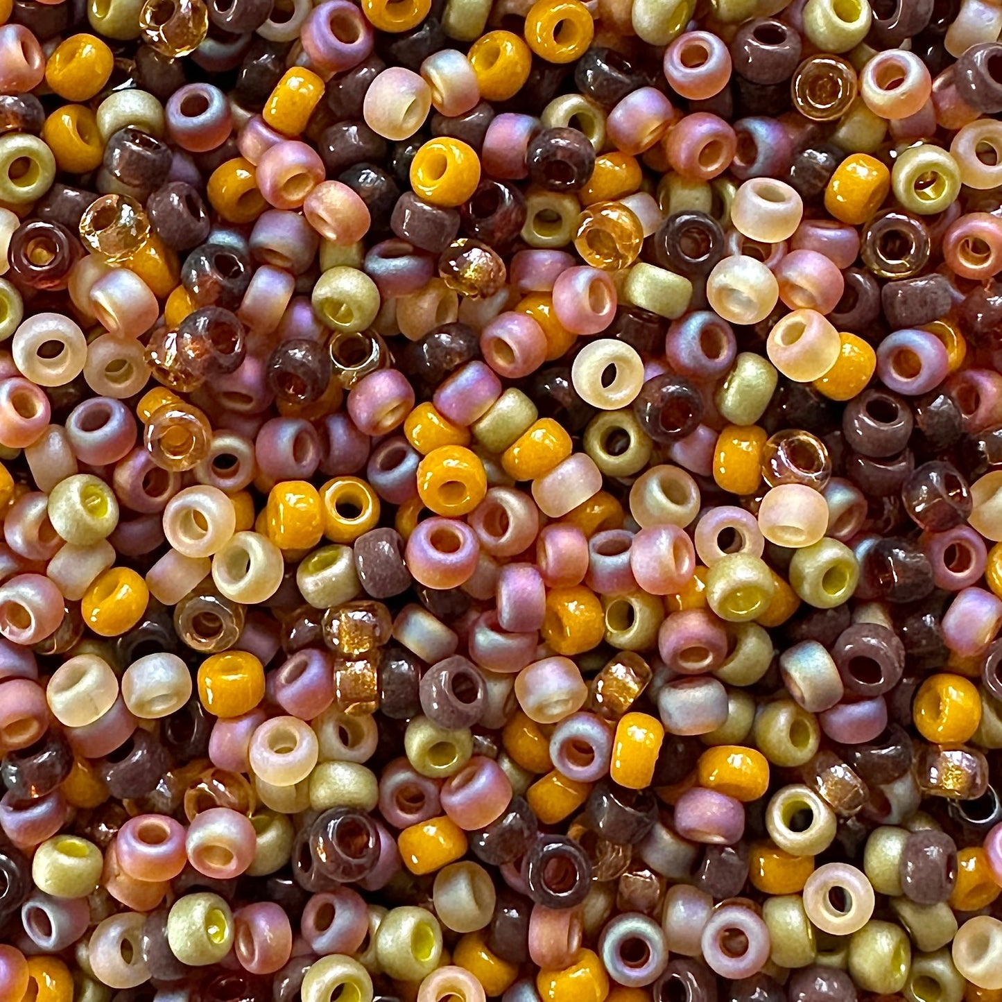 Pumpkin Spice 11/0 Miyuki Seed Bead Mix - The Bead Mix