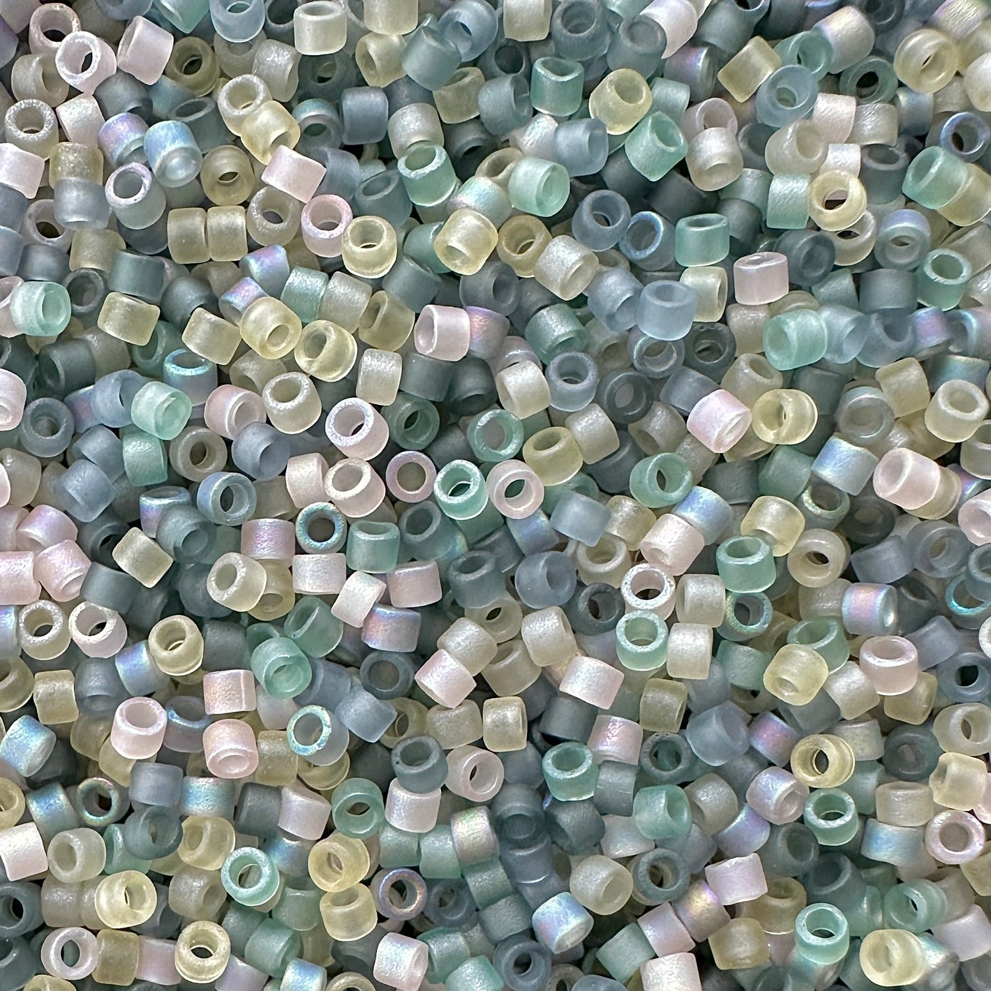 Sea Glass 11/0 Miyuki Delica Bead MIx - The Bead Mix