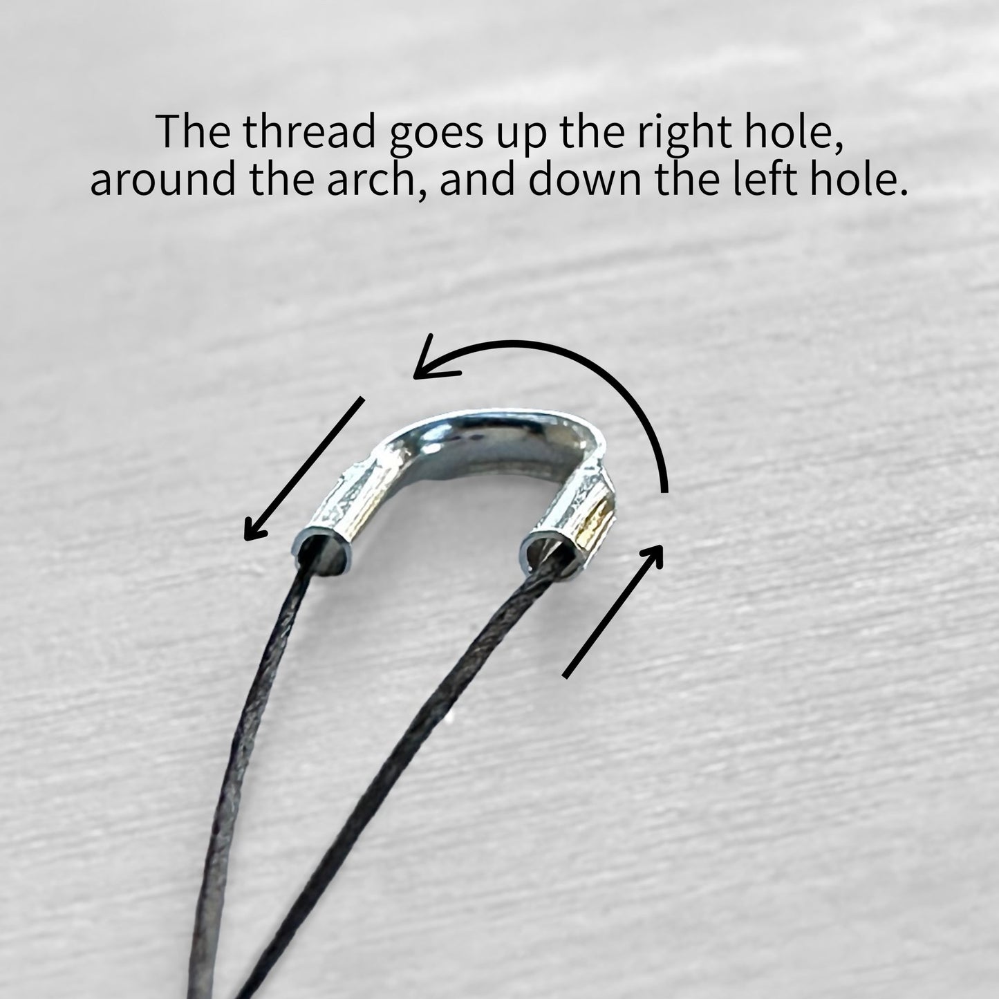 Sterling Silver + Gold-Filled Thread Guards - The Bead Mix