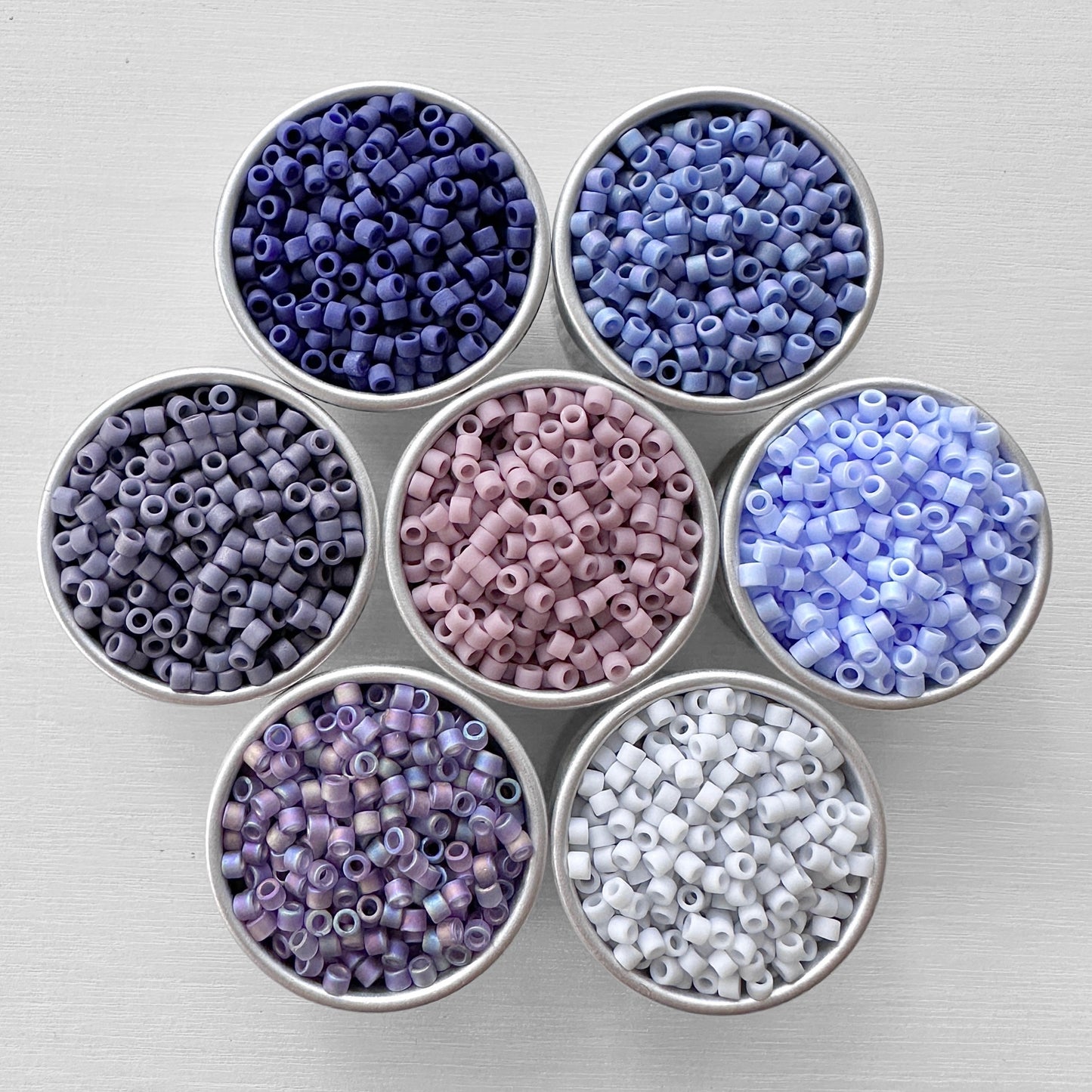 Winter Wonderland Miyuki 11/0 Delica Bead Set - The Bead Mix