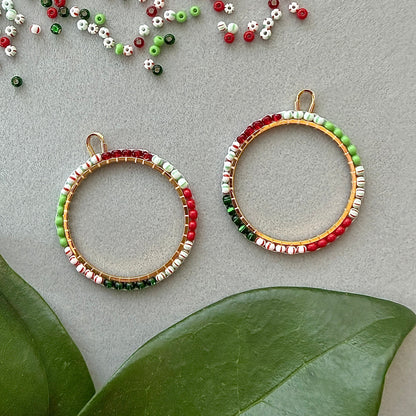 25mm Open Circle Beading Frames - The Bead Mix