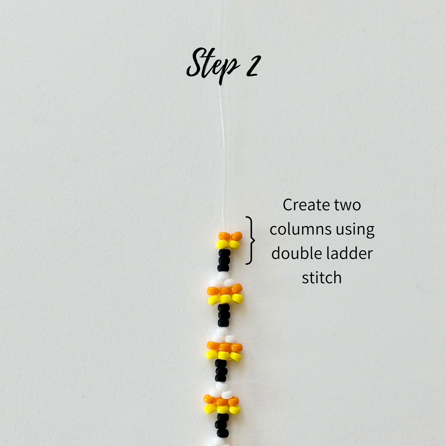 Ladder 2025 stitch beading