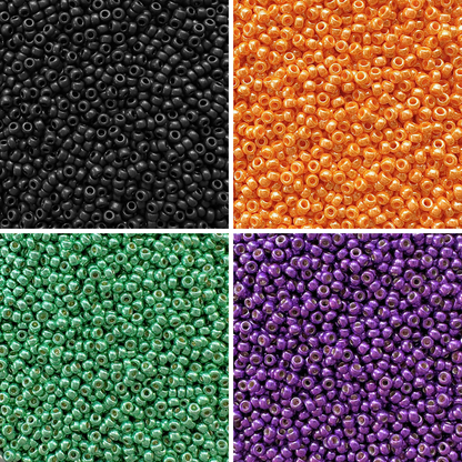 Halloween Baubles Miyuki Bead Color Palette (ROUND & DELICA)