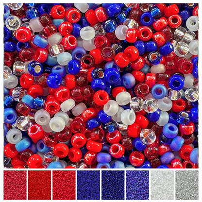 Americana Miyuki Bead Mix Recipe & Color Palette (DIGITAL)