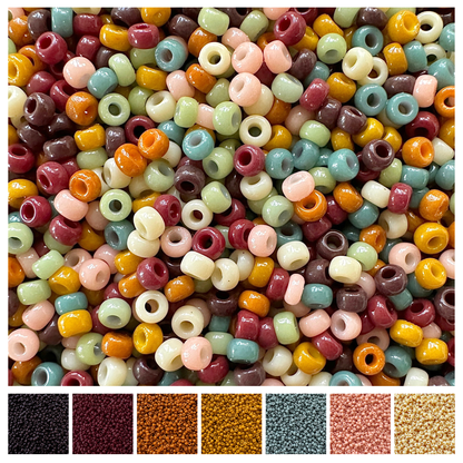 Boho Rainbow 11/0 Miyuki Bead Mix Recipe & Color Palette (DIGITAL)