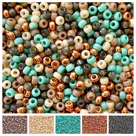 Copper Canyon Miyuki Bead Color Palette