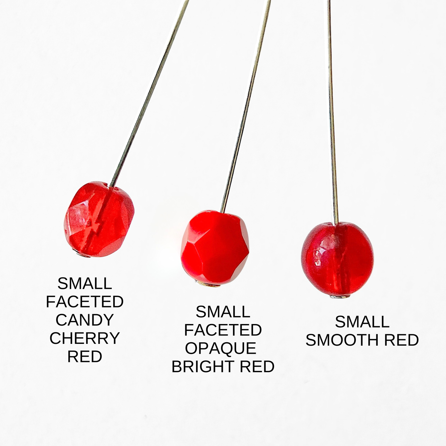Beads to Make Cherry Charms