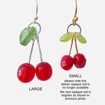 Beads to Make Cherry Charms