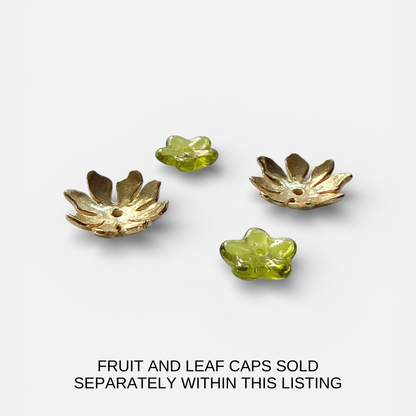 Beads to Make Strawberry Charms