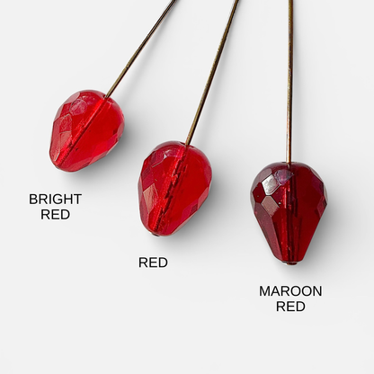 Beads to Make Strawberry Charms