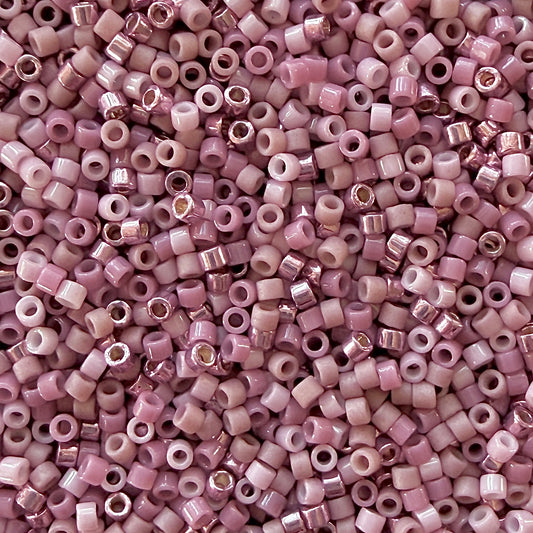 Dusty Orchid 11/0 Miyuki Delica Bead Mix
