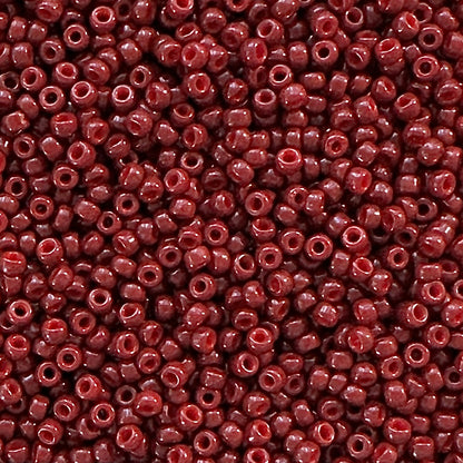 Miyuki 11-4470 Duracoat Opaque Brick Red