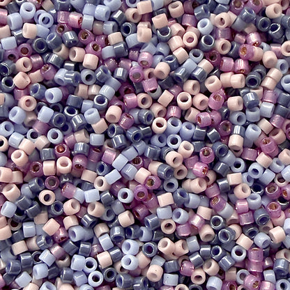Winter Sky 11/0 Miyuki Delica Bead Mix