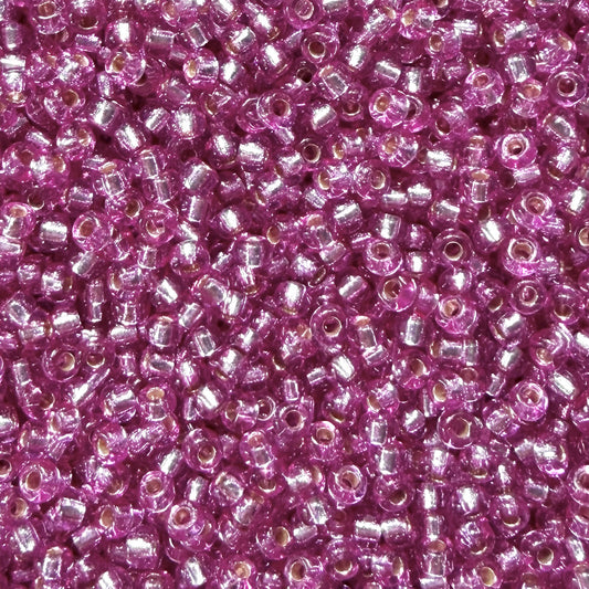 40g Miyuki 11-4277 Silver Lined Duracoat Dusty Orchid