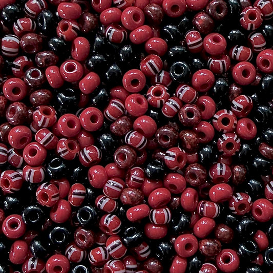 Dracula 6/0 Czech Seed Bead Mix