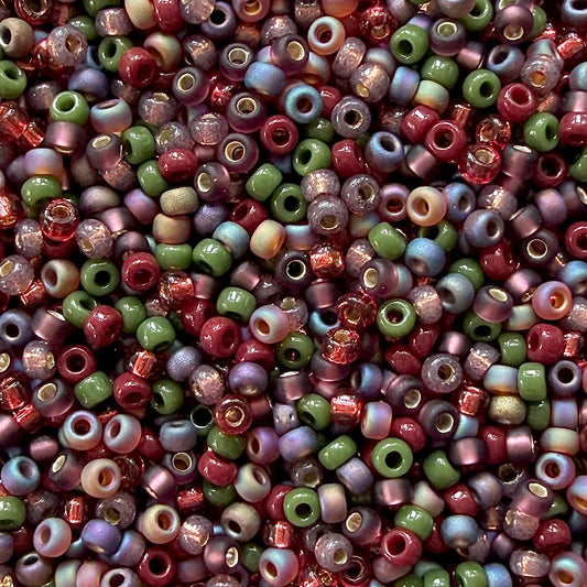 Toasty 11/0 Miyuki Seed Bead Mix