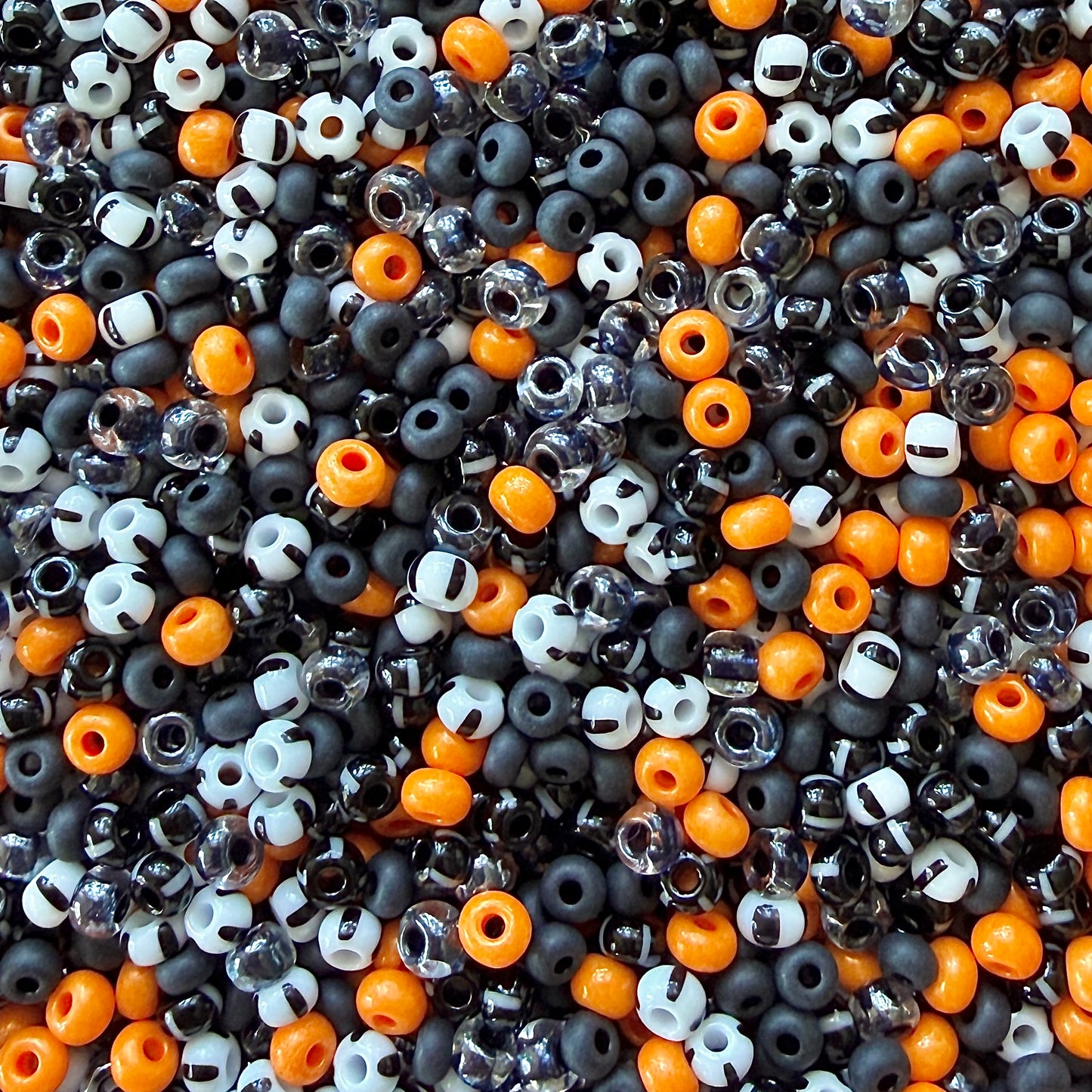 Jack O'Lantern 6/0 Czech Seed Bead Mix