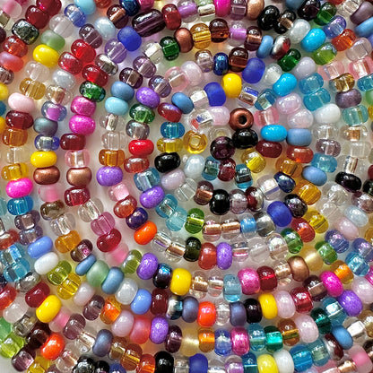 Confetti 6/0 Czech Seed Bead Mix