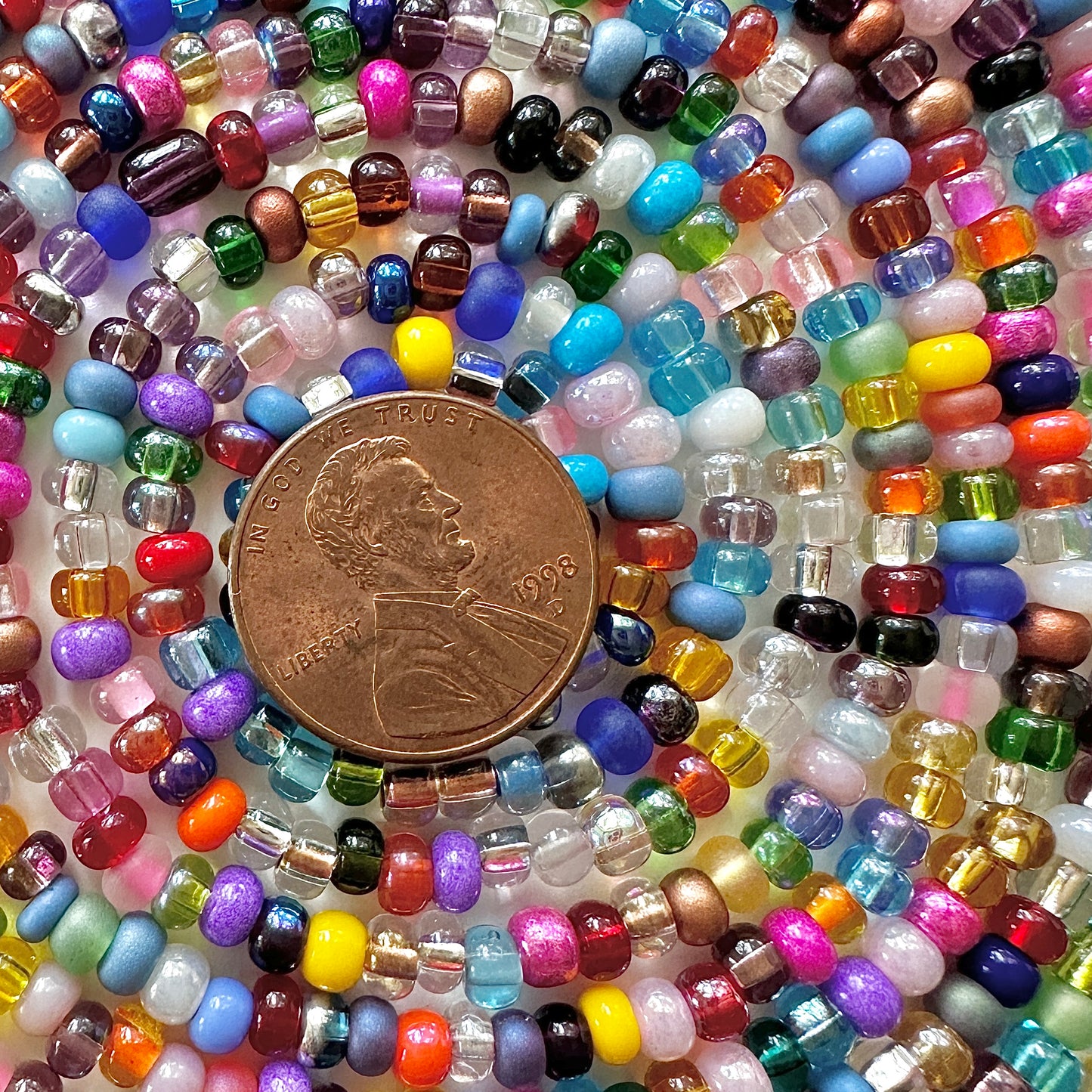 Confetti 6/0 Czech Seed Bead Mix