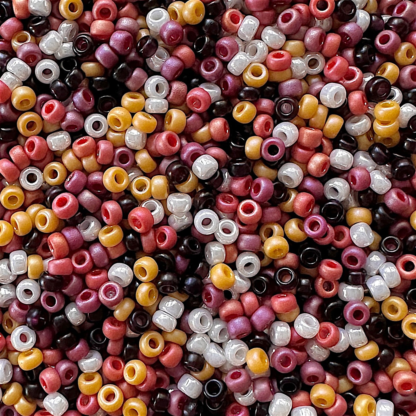 Sunset 11/0 Miyuki Seed Bead Mix