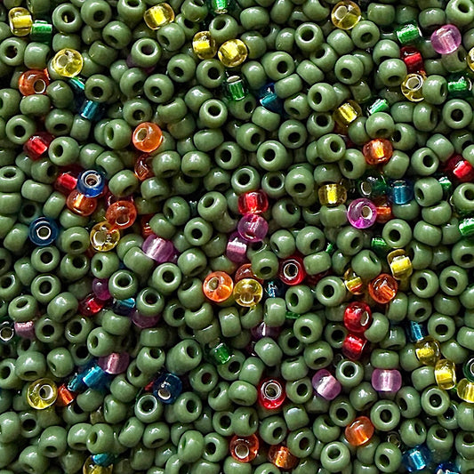 Rainbow Lights 11/0 Miyuki Seed Bead Mix