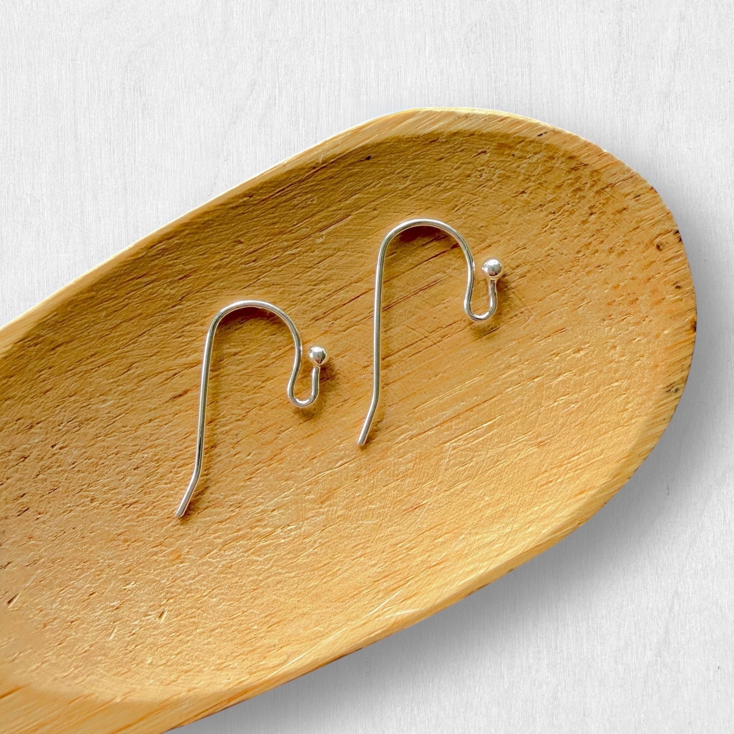 Fine Silver + 24K Gold Plated Ear Wires - 18 Pairs