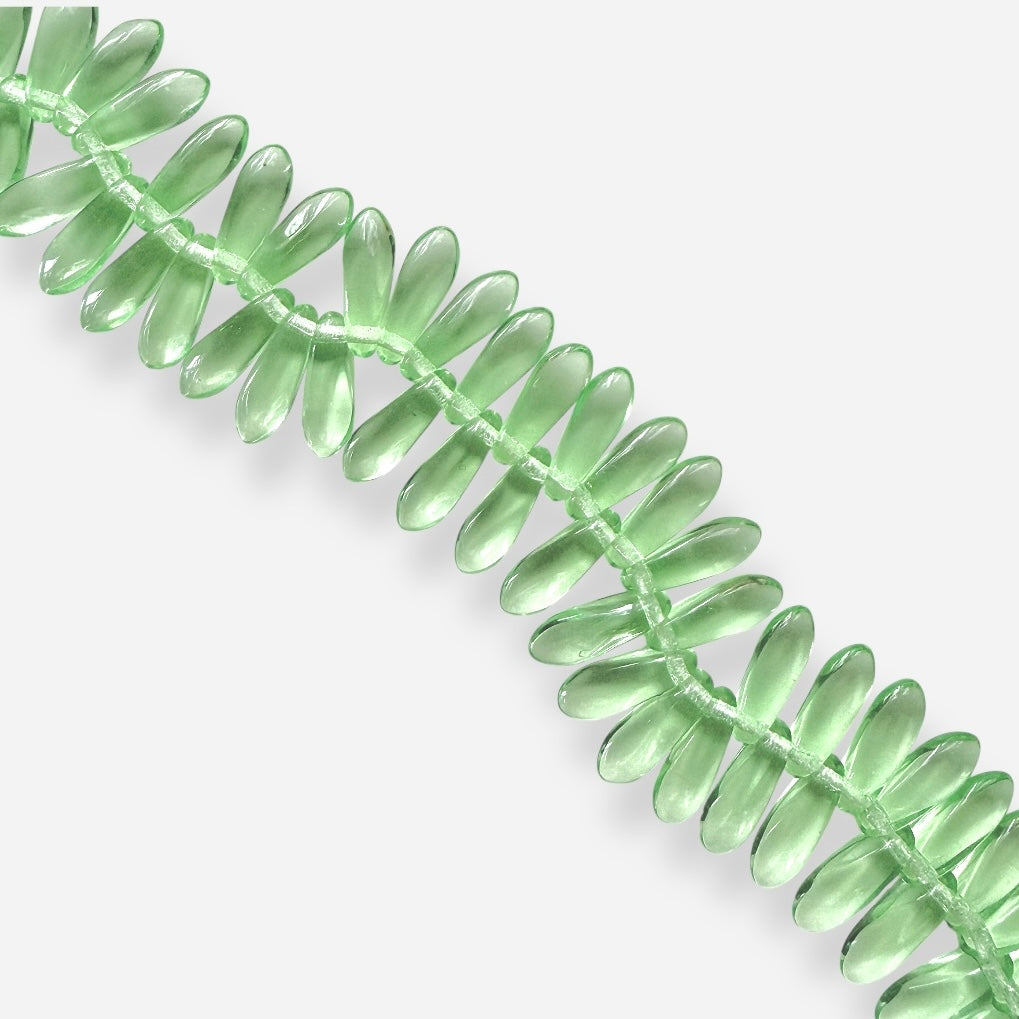 Czech Glass Dagger Beads - Peridot