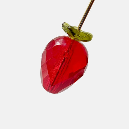 Beads to Make Strawberry Charms