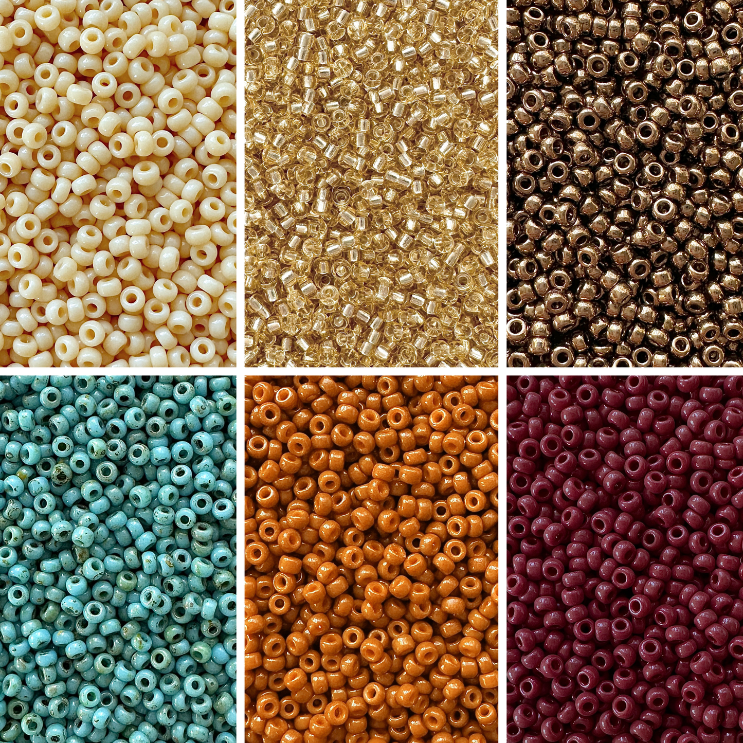 Southwest Miyuki Bead Color Palette (ROUND & DELICA)