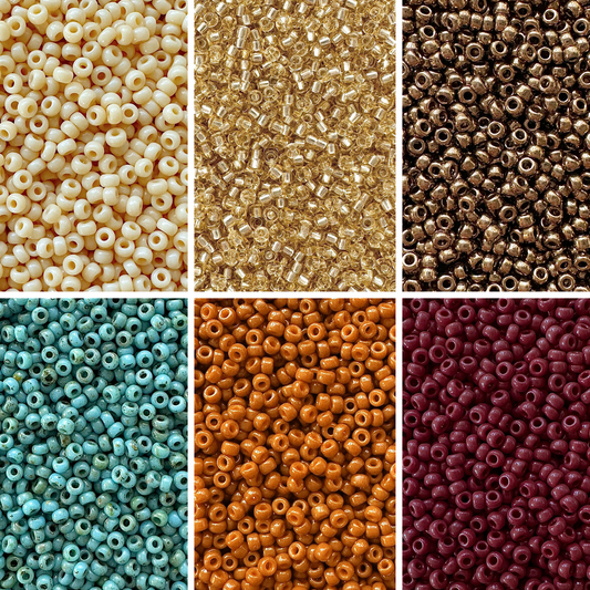 Southwest Miyuki Bead Color Palette (ROUND & DELICA)