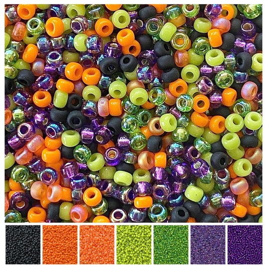 Spooky Miyuki Bead Mix Recipe & Color Palette (DIGITAL)