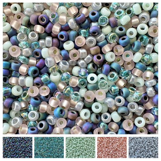 Abalone 11/0 Miyuki Bead Mix Recipe & Color Palette (DIGITAL) - The Bead Mix