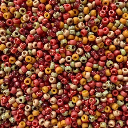Apple Orchard 11/0 Miyuki Seed Bead Mix - The Bead Mix