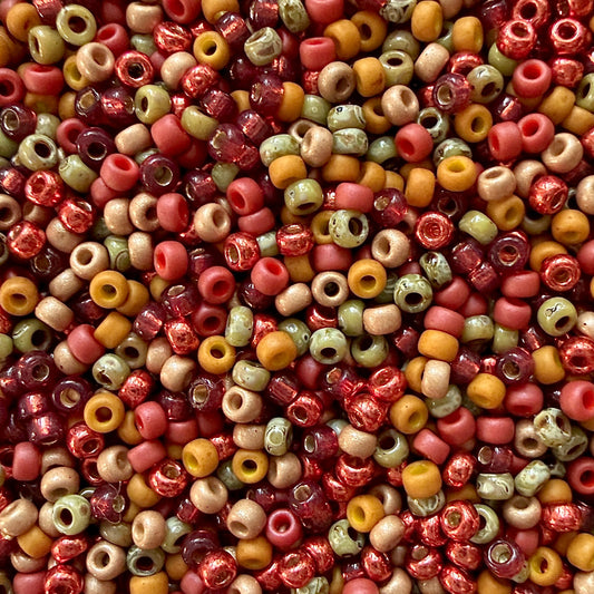 Apple Orchard 11/0 Miyuki Seed Bead Mix - The Bead Mix