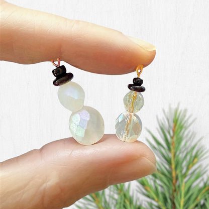 Bead Kit to Make Snowman Charms - The Bead Mix