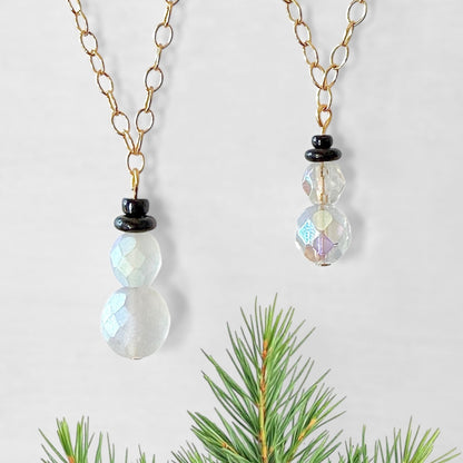 Bead Kit to Make Snowman Charms - The Bead Mix