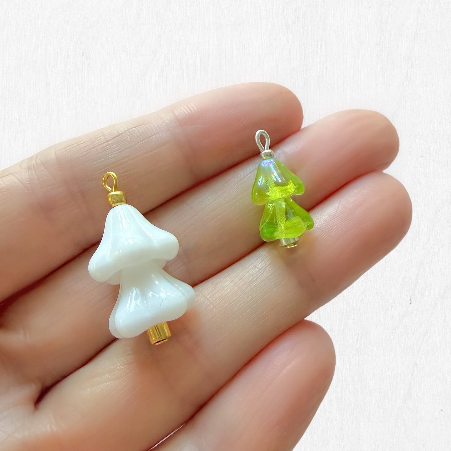 Beads & Supplies to Make Christmas Tree Charms with Free Tutorial - The Bead Mix