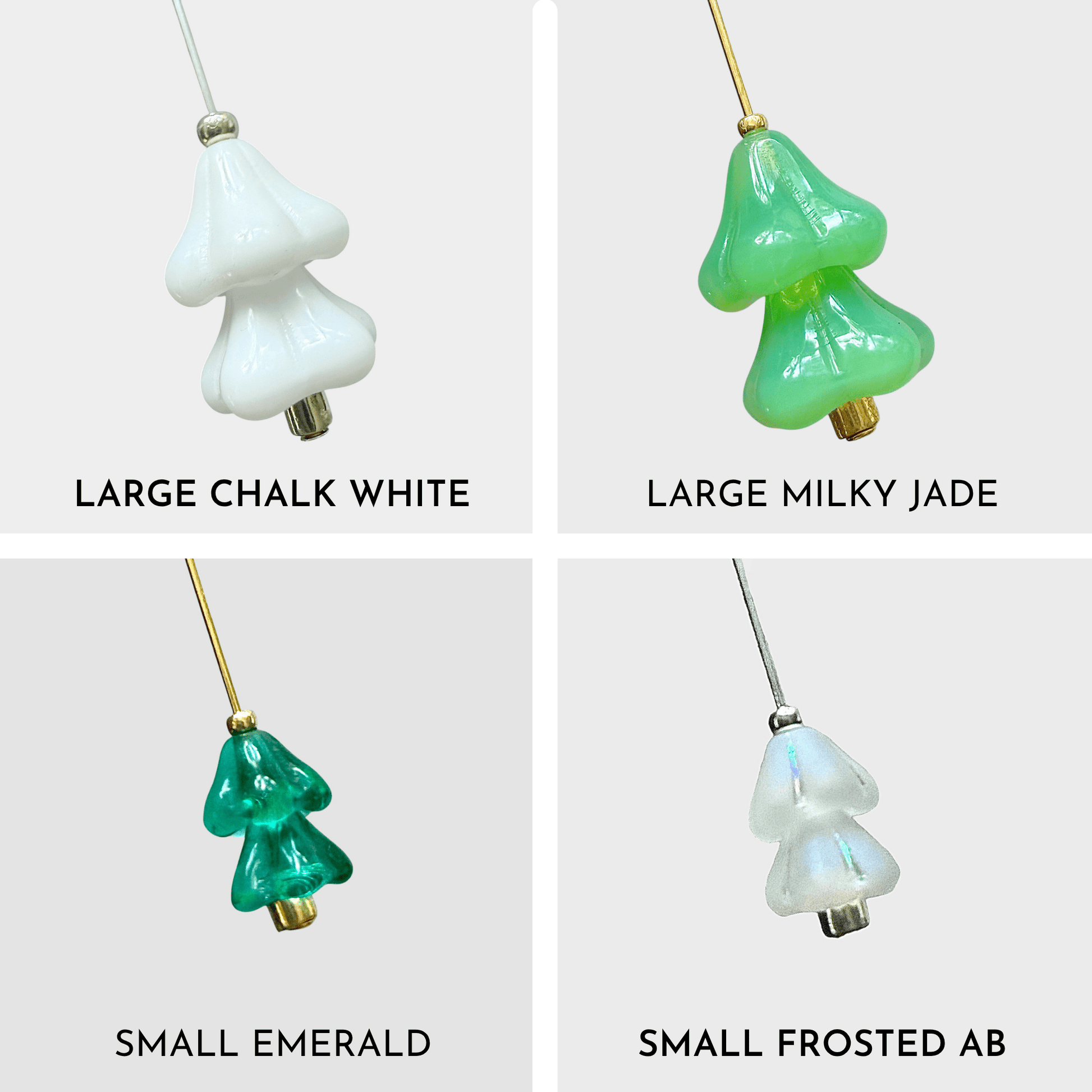 Beads & Supplies to Make Christmas Tree Charms with Free Tutorial - The Bead Mix