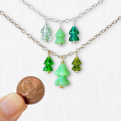 Beads & Supplies to Make Christmas Tree Charms with Free Tutorial - The Bead Mix