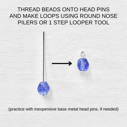 Beads to Make Blueberry Charms - The Bead Mix
