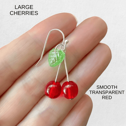 Beads to Make Cherry Charms - The Bead Mix