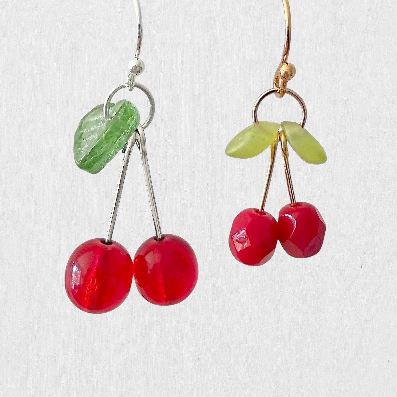 Beads to Make Cherry Charms - The Bead Mix